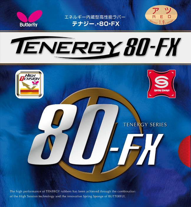 Mặt Vợt Bóng Bàn Butterfly Tenergy 80 FX